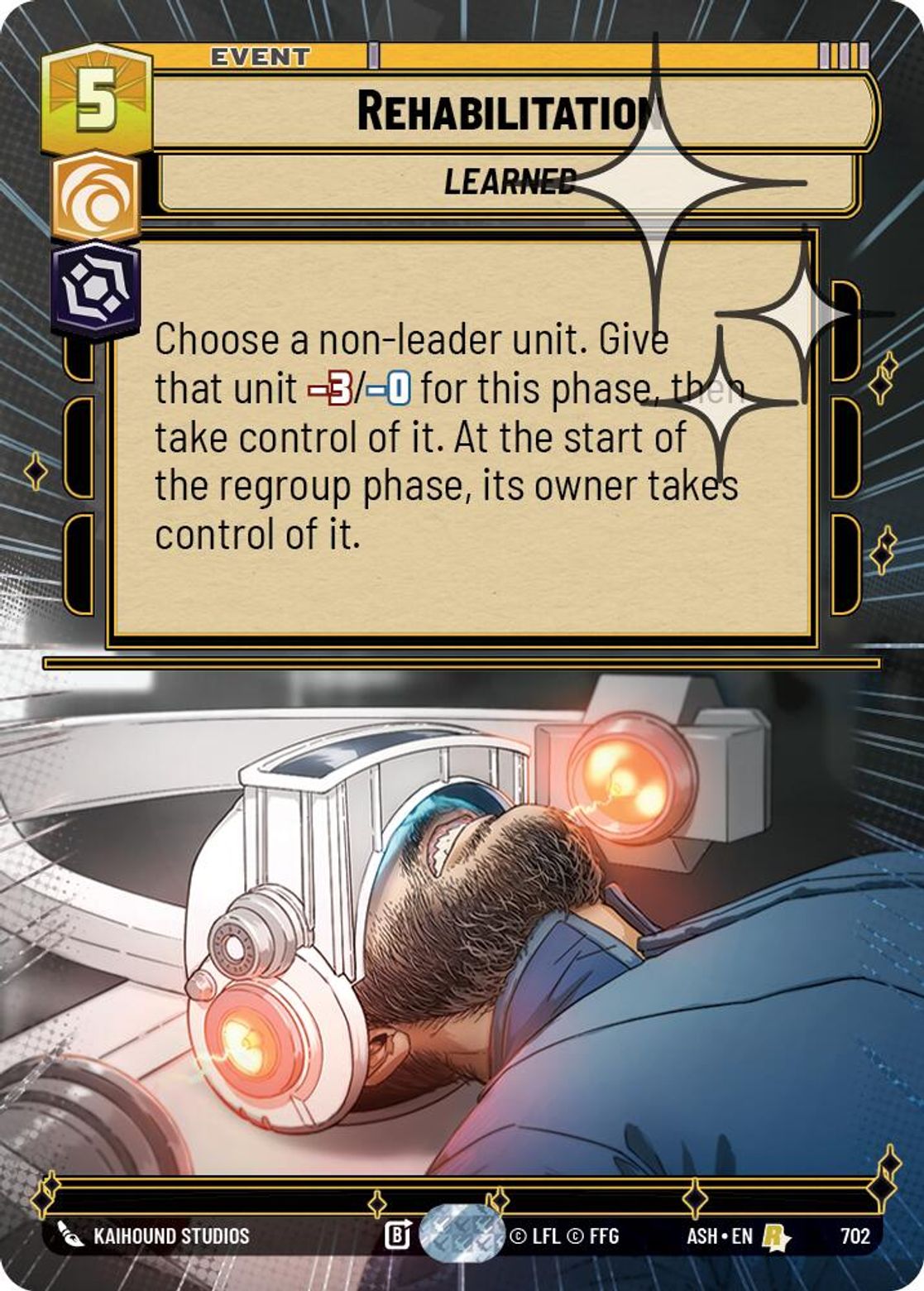 Rehabilitation #702/264 from Ashes of the Empire
