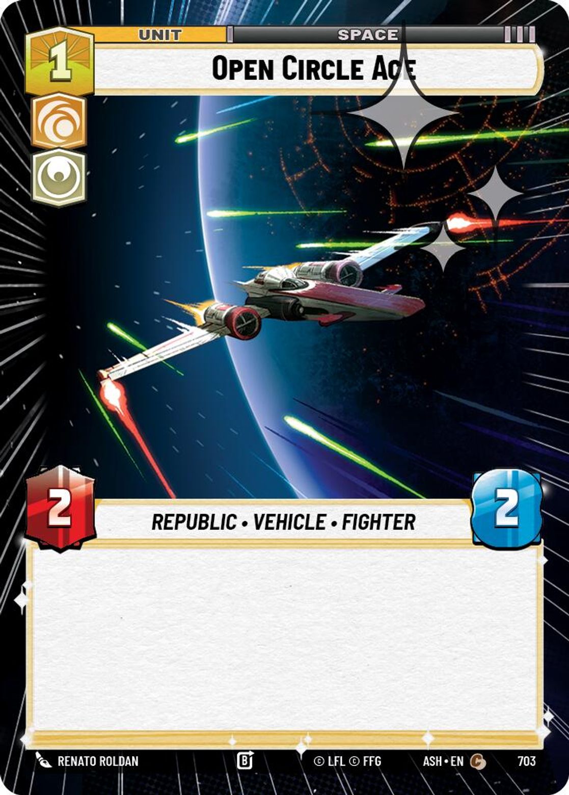 Open Circle Ace #703/264 from Ashes of the Empire
