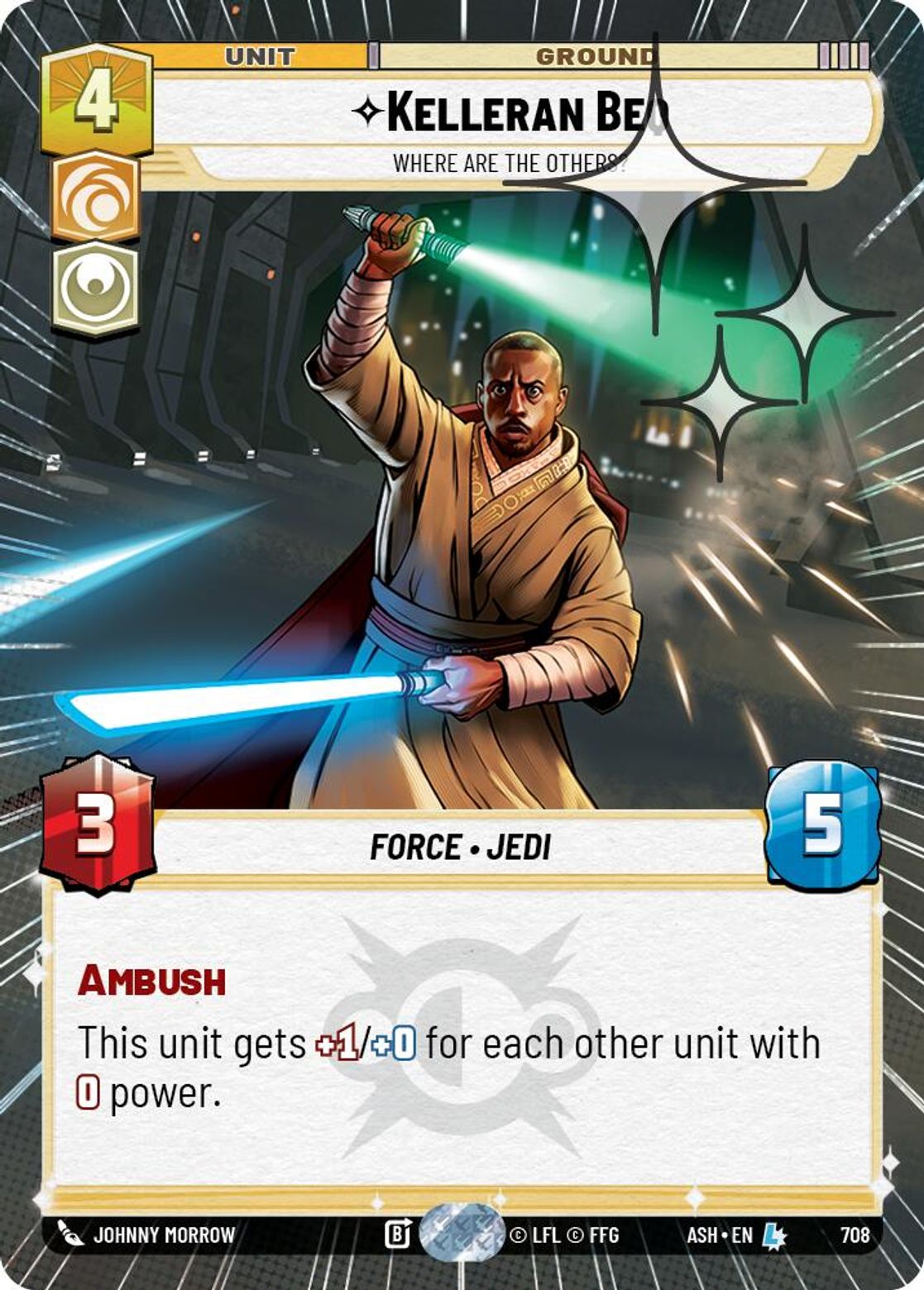 Kelleran Beq — Where are the Others? #708/264 from Ashes of the Empire