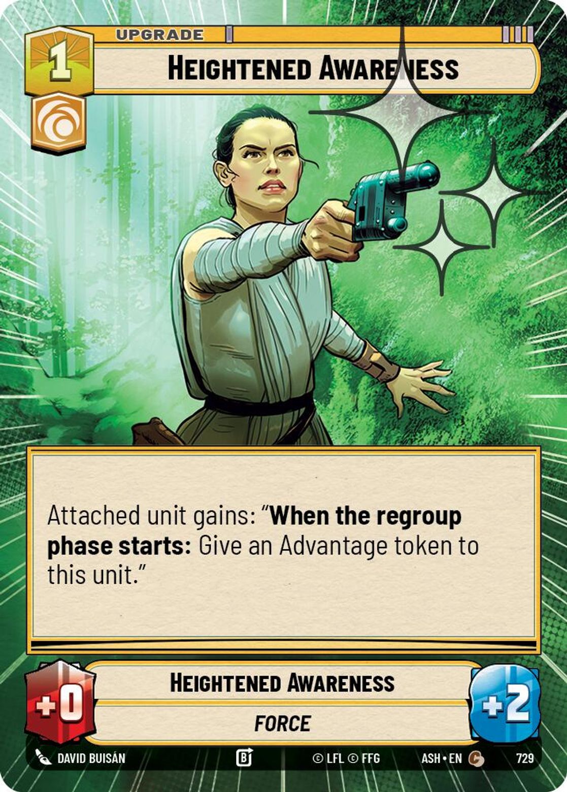 Heightened Awareness #729/264 from Ashes of the Empire
