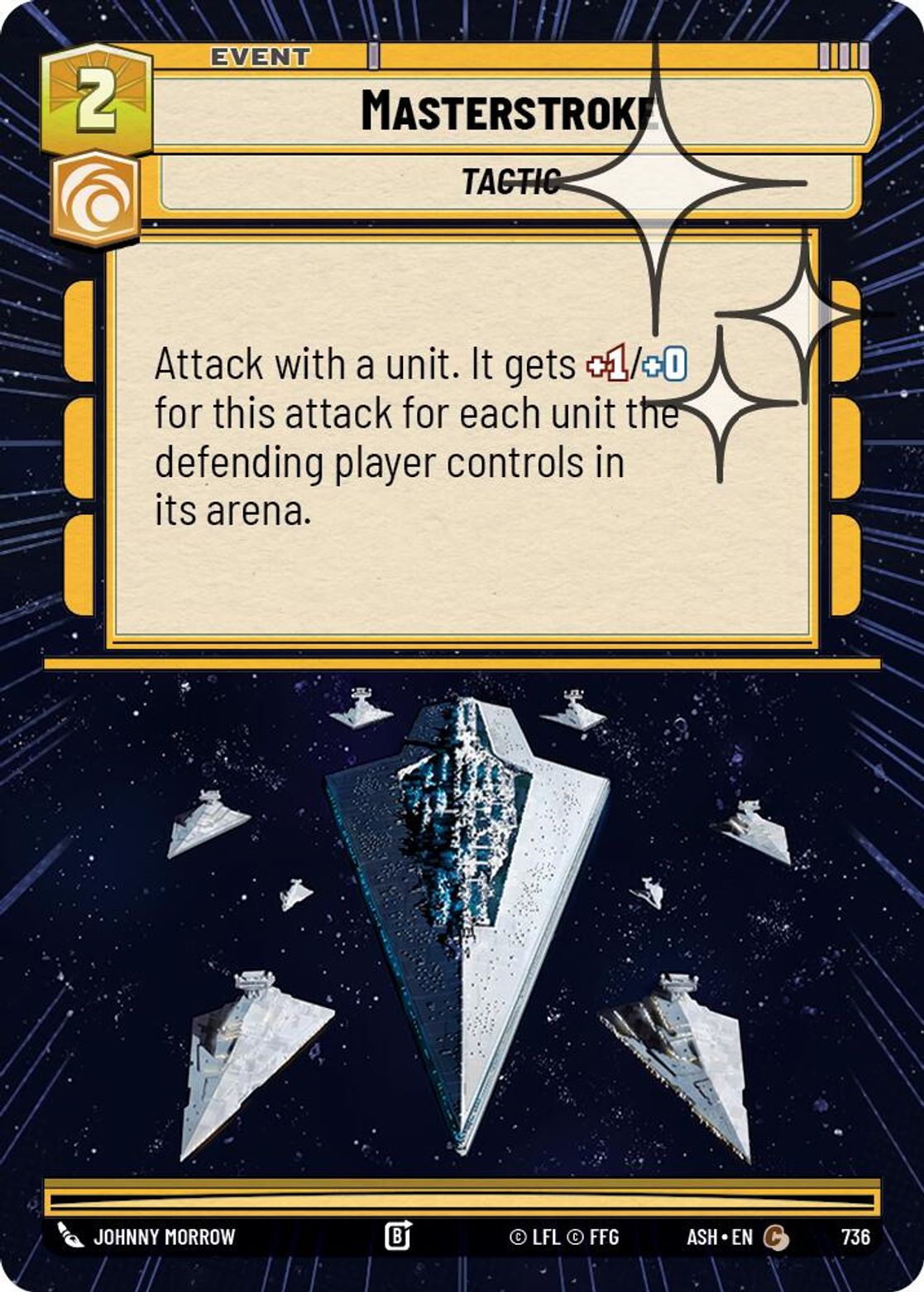 Masterstroke #736/264 from Ashes of the Empire