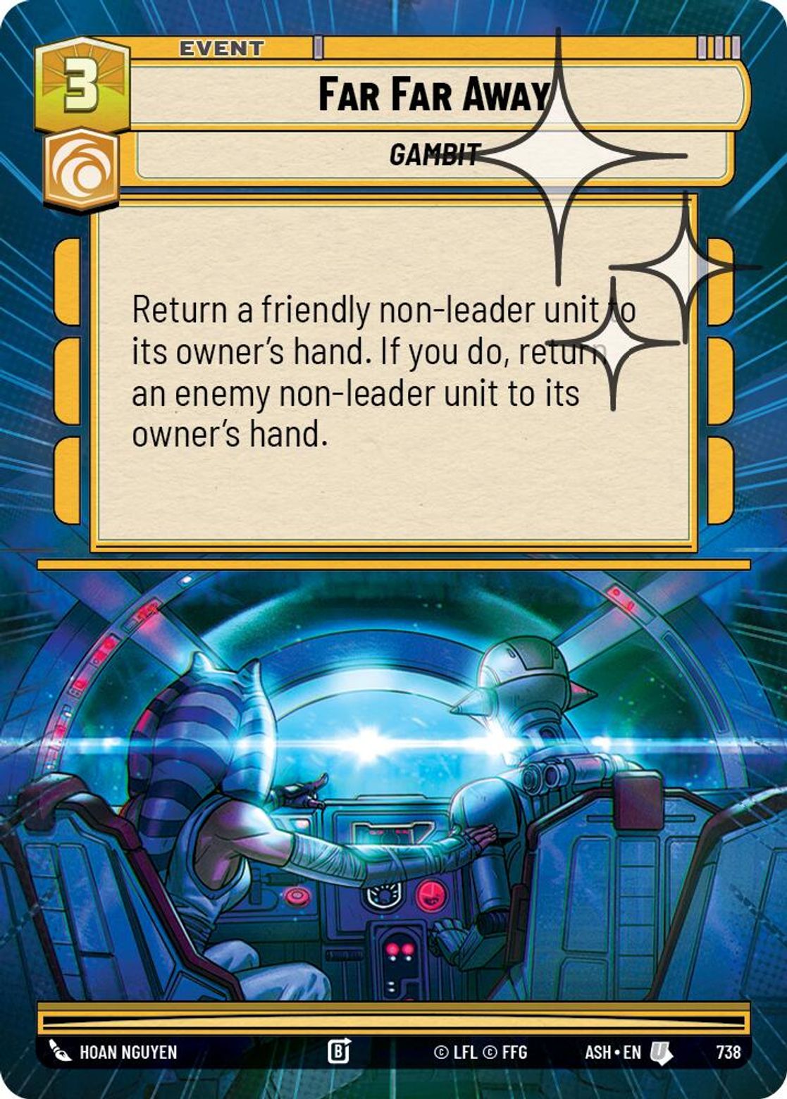 Far Far Away #738/264 from Ashes of the Empire