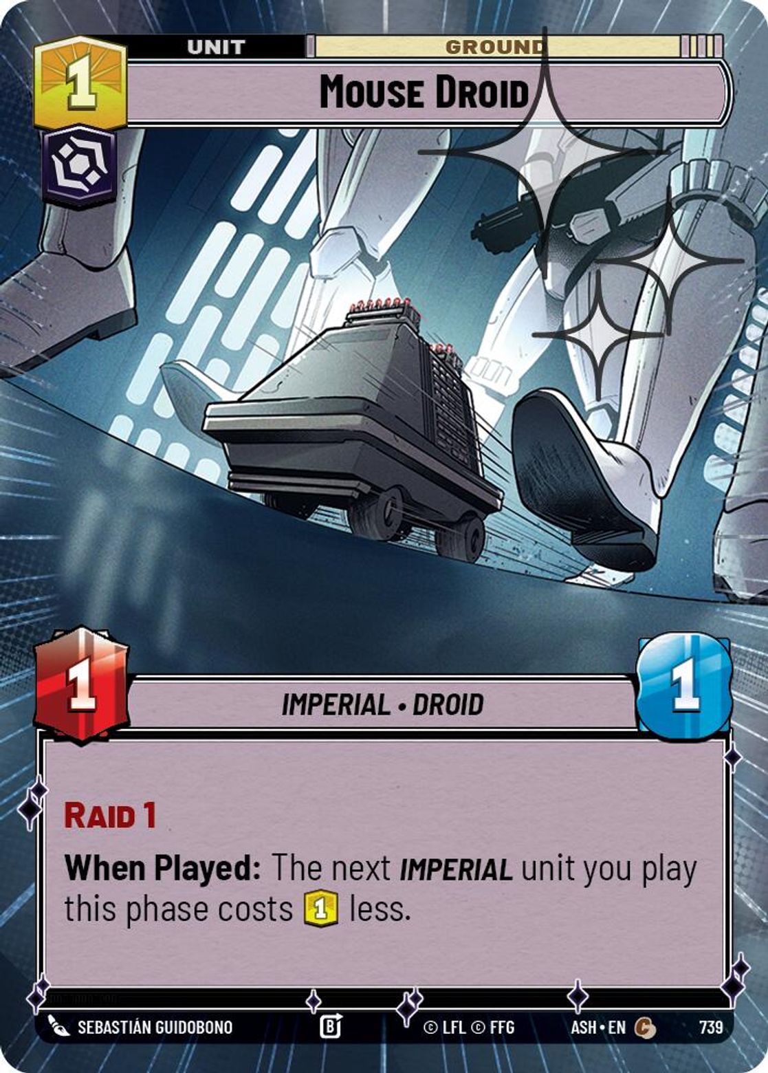 Mouse Droid #739/264 from Ashes of the Empire