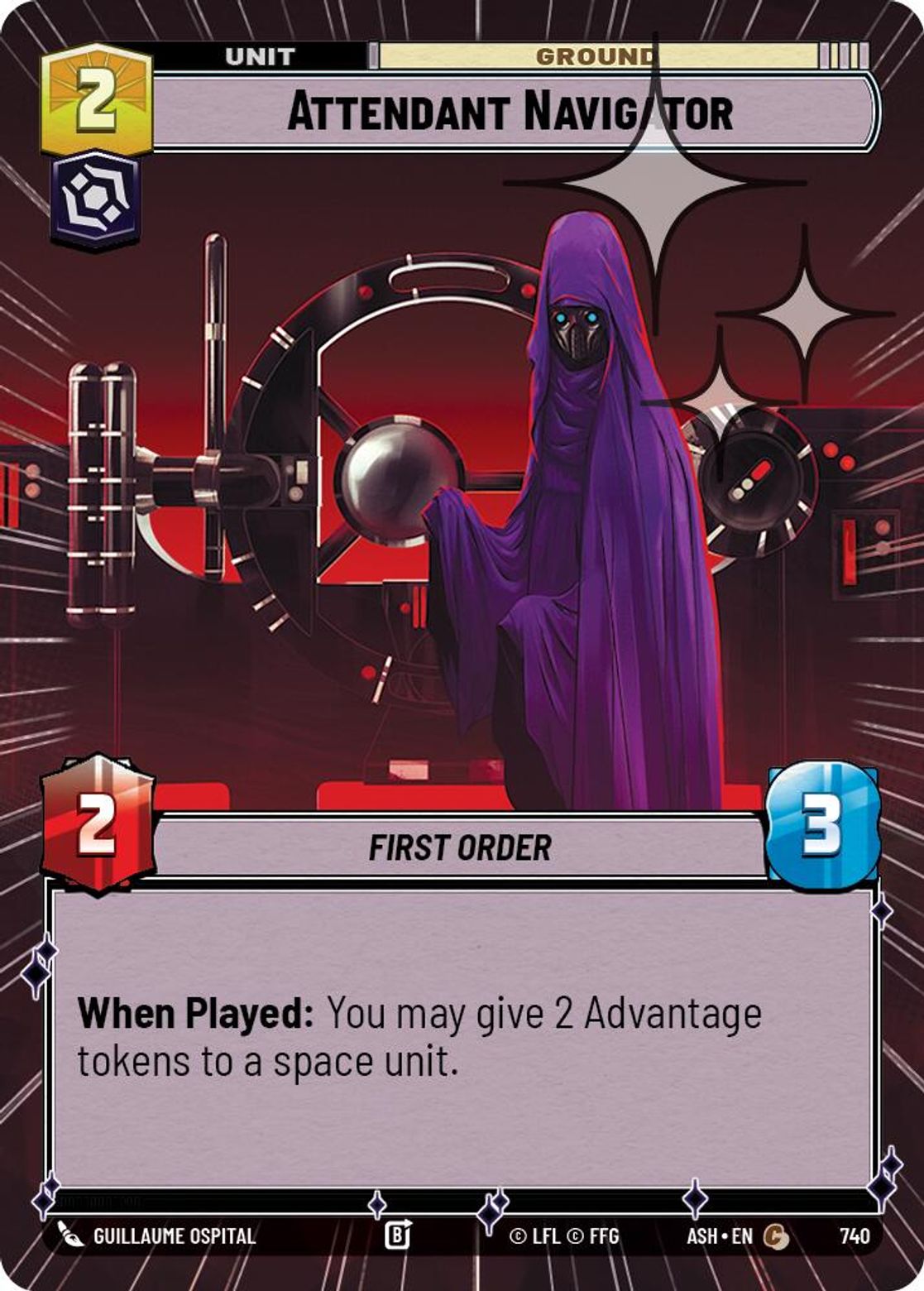 Attendant Navigator #740/264 from Ashes of the Empire