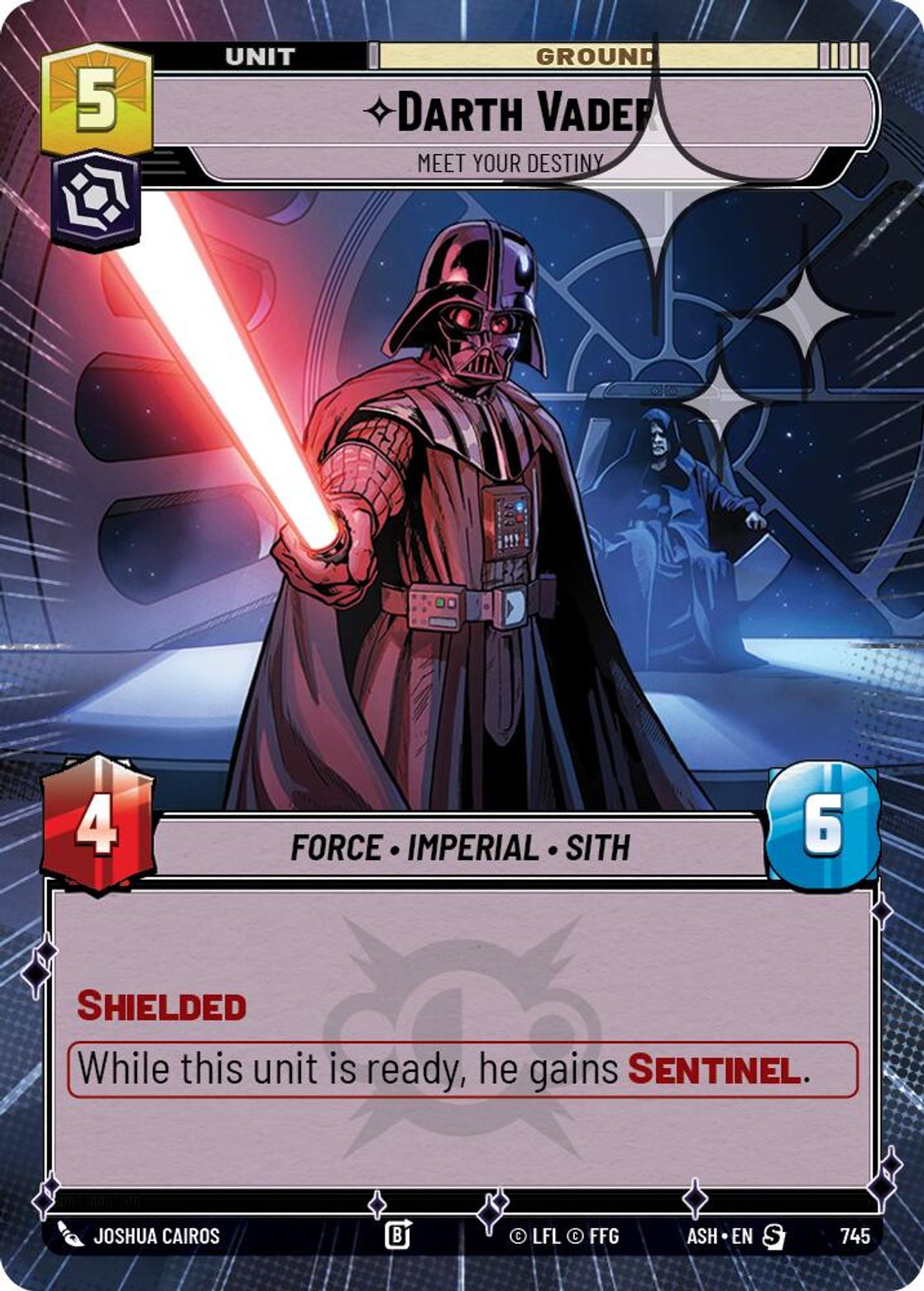 Darth Vader — Meet Your Destiny #745/264 from Ashes of the Empire