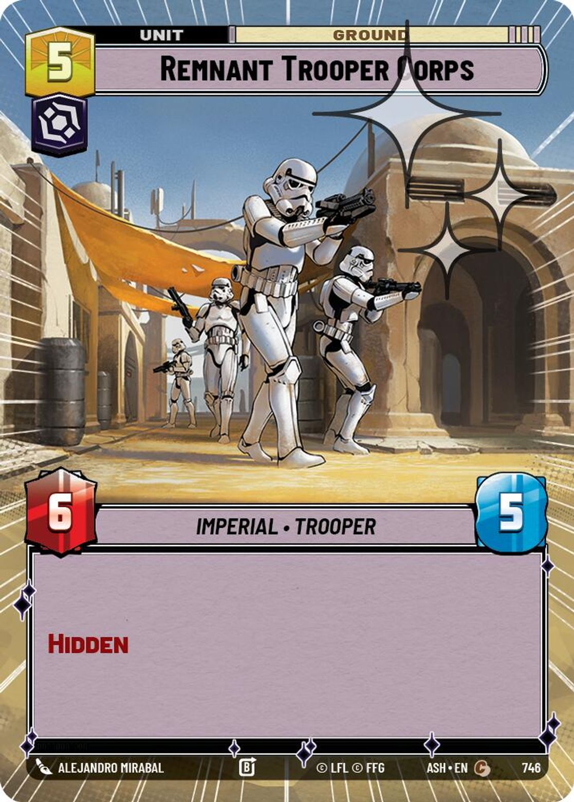 Remnant Trooper Corps #746/264 from Ashes of the Empire