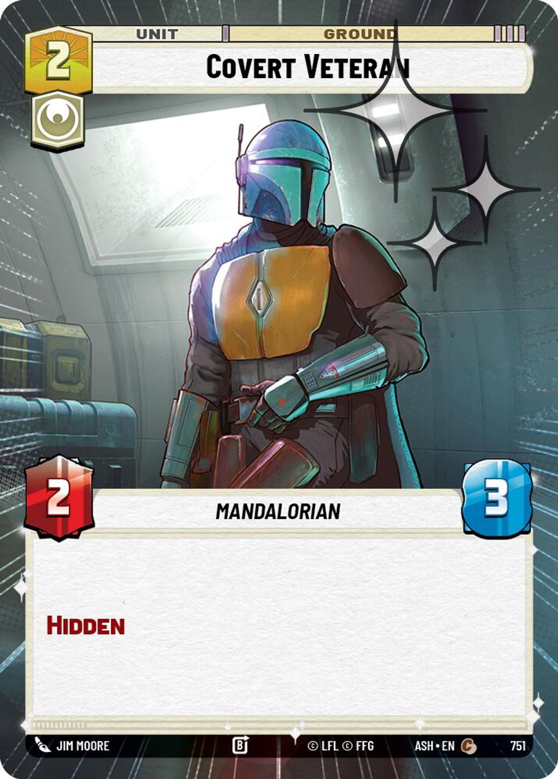 Covert Veteran #751/264 from Ashes of the Empire