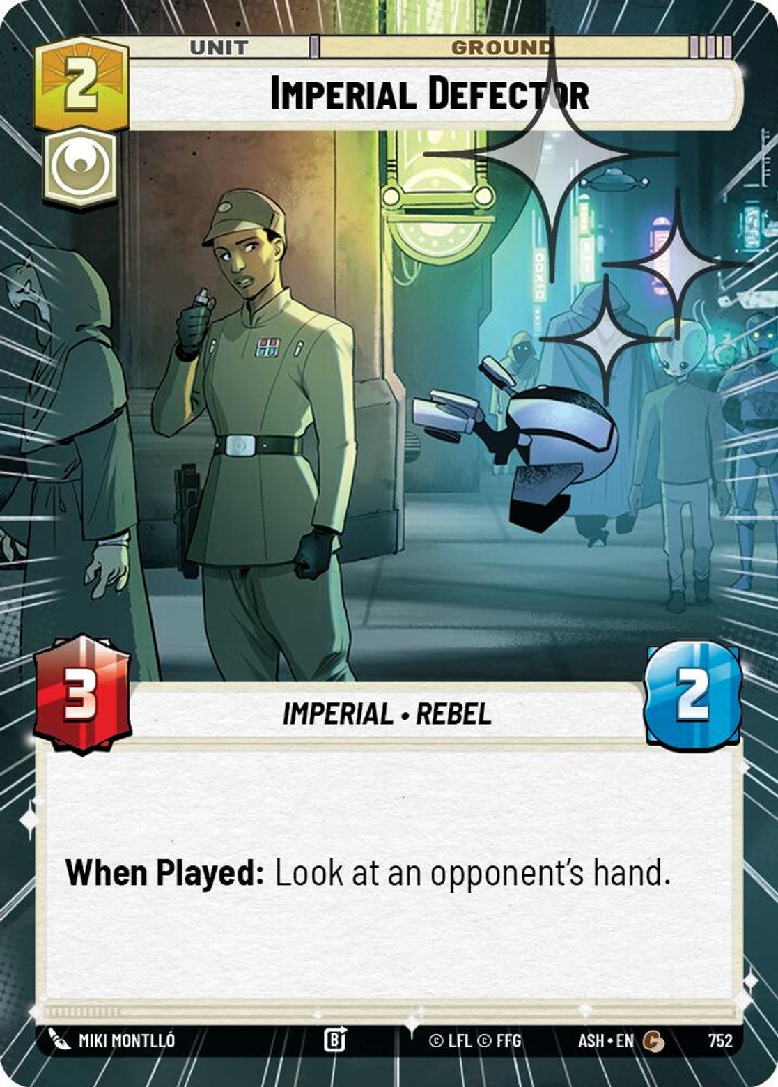 Imperial Defector #752/264 from Ashes of the Empire