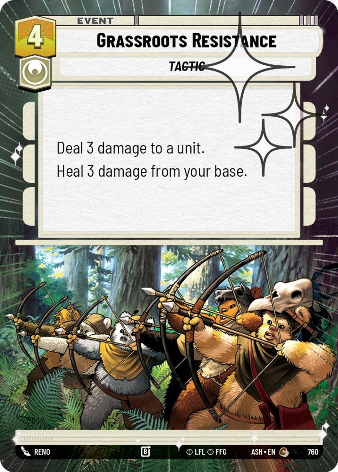 Grassroots Resistance #760/264 from Ashes of the Empire