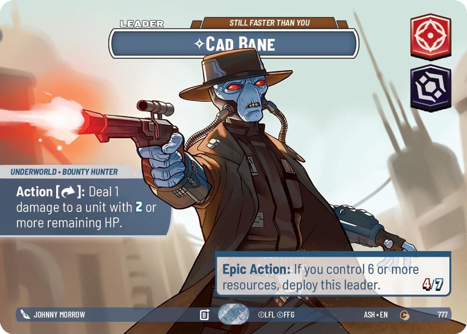 Cad Bane — Still Faster Than You #777/264 from Ashes of the Empire