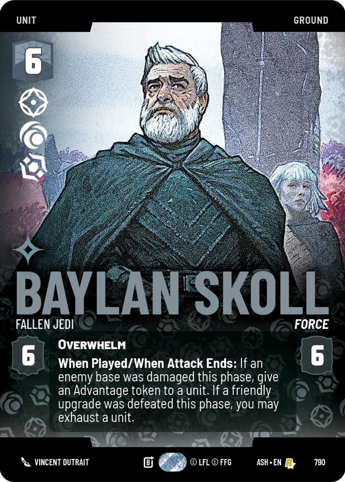 Baylan Skoll — Fallen Jedi #790/264 from Ashes of the Empire