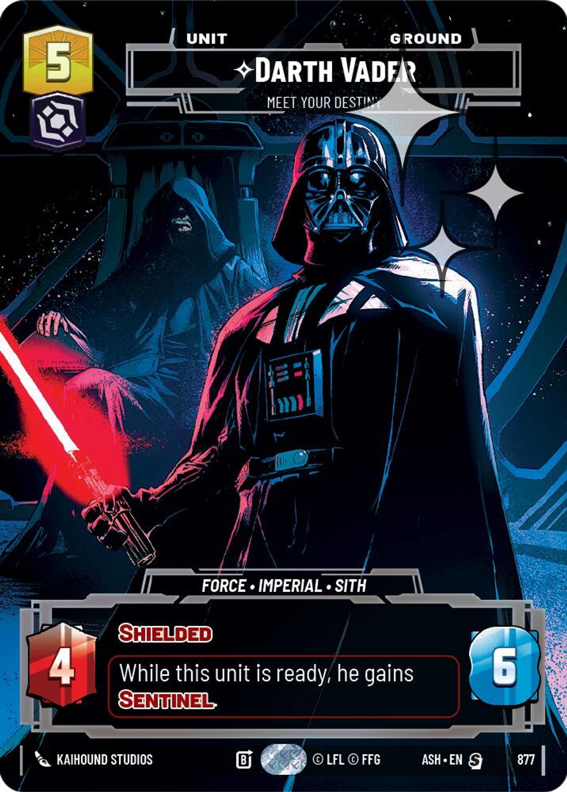 Darth Vader — Meet Your Destiny #877/264 from Ashes of the Empire