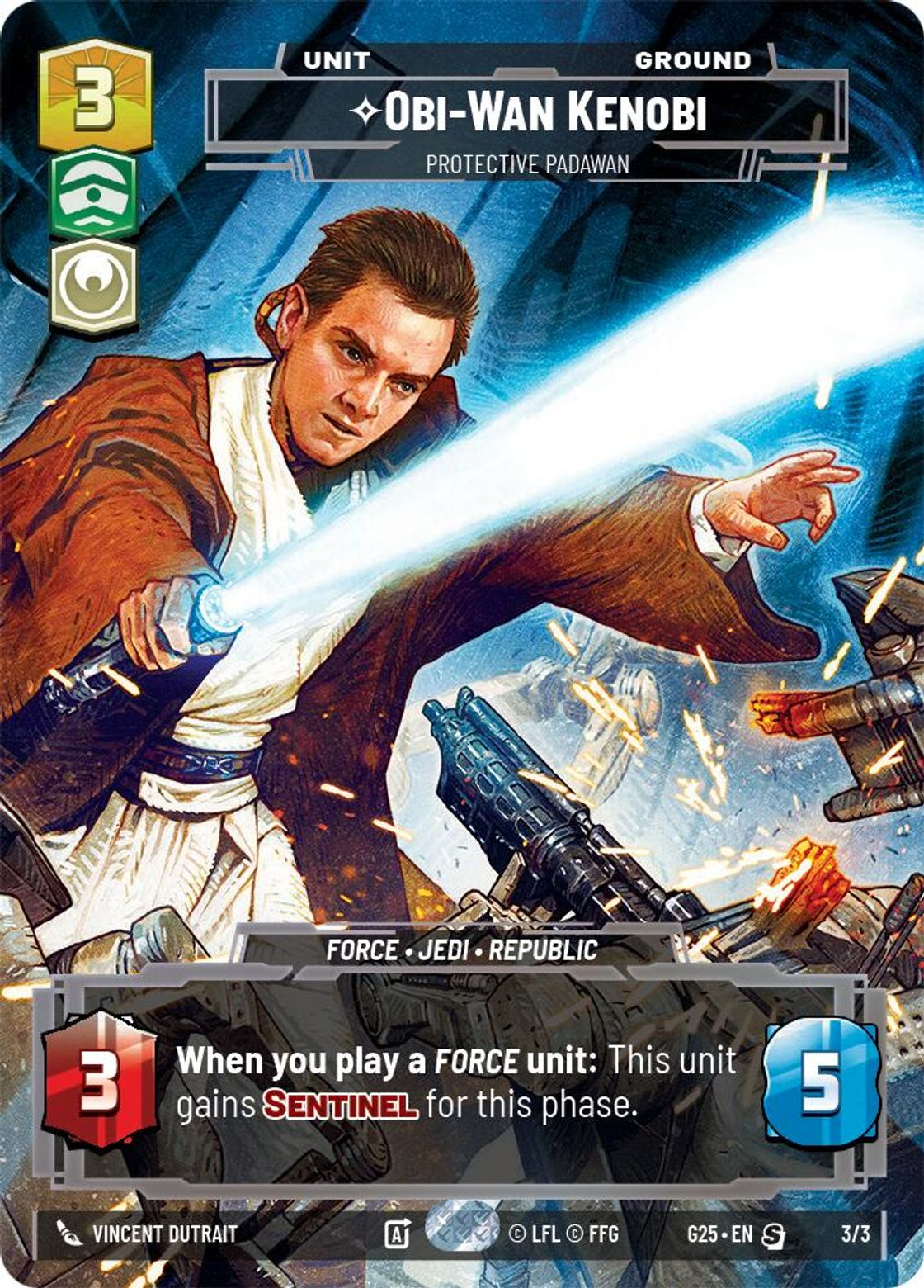 Obi-Wan Kenobi — Protective Padawan #3/3 from 2025 Gift Box