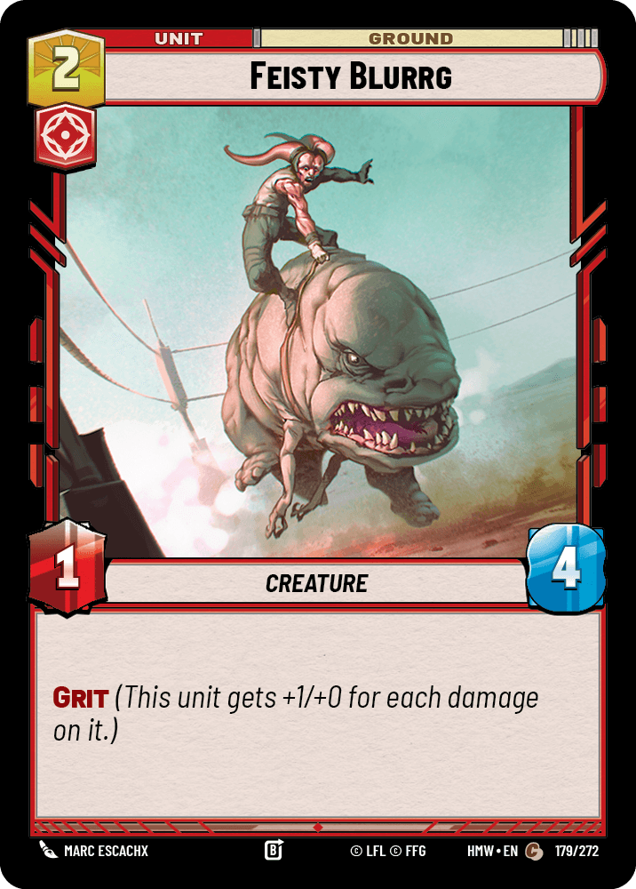 Feisty Blurrg #179/272 from Homeworlds
