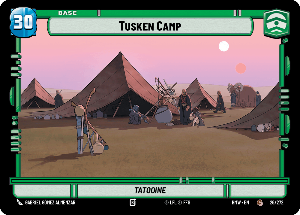 Tusken Camp — Tatooine #026/272 from Homeworlds