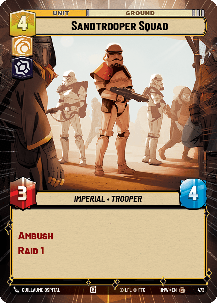 Sandtrooper Squad #473/272 from Homeworlds