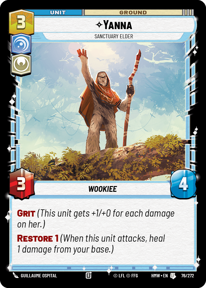 Yanna — Sanctuary Elder #076/272 from Homeworlds