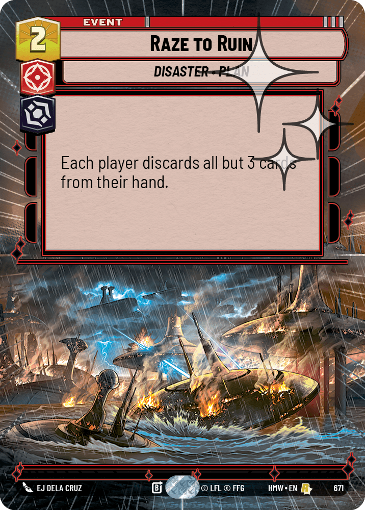 Raze to Ruin #671/272 from Homeworlds