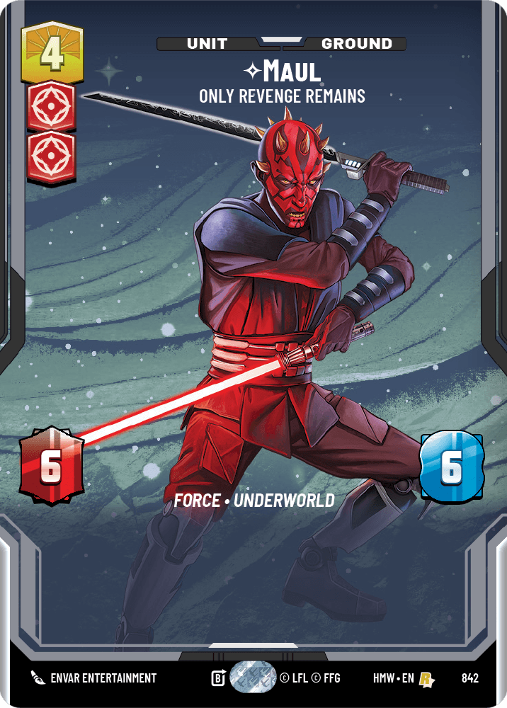 Maul — Only Revenge Remains #842/272 from Homeworlds