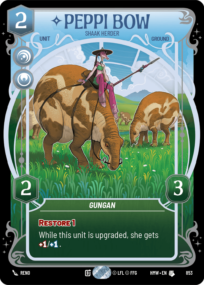 Peppi Bow — Shaak Herder #853/272 from Homeworlds
