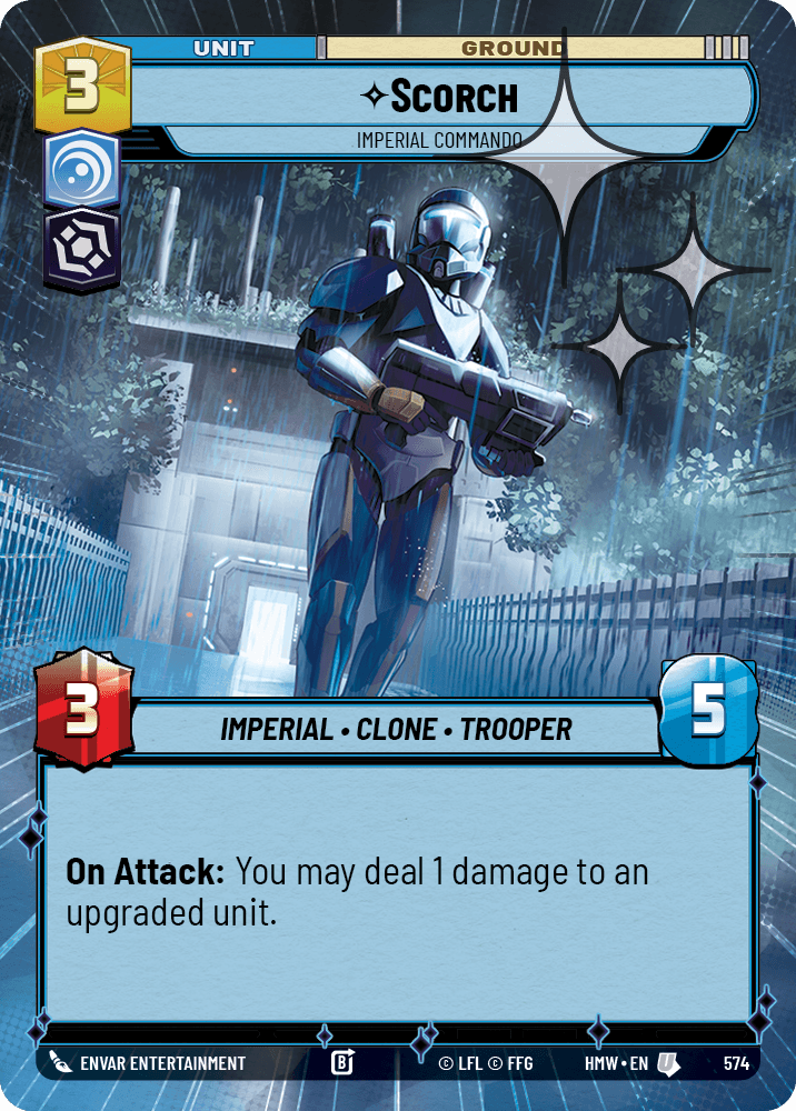 Scorch — Imperial Commando #574/272 from Homeworlds