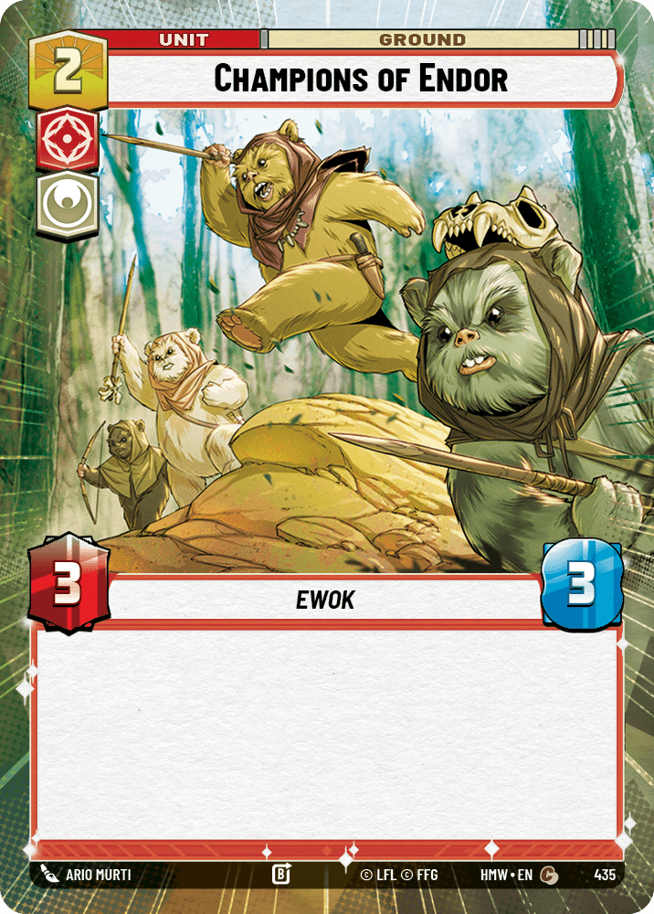 Champions of Endor #435/272 from Homeworlds