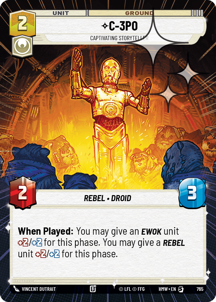 C-3P0 — Captivating Storyteller #765/272 from Homeworlds