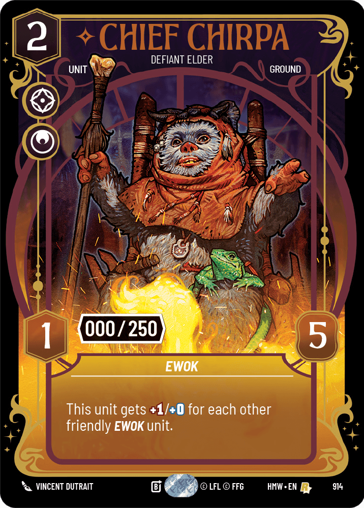 Chief Chirpa — Defiant Elder #914/272 from Homeworlds