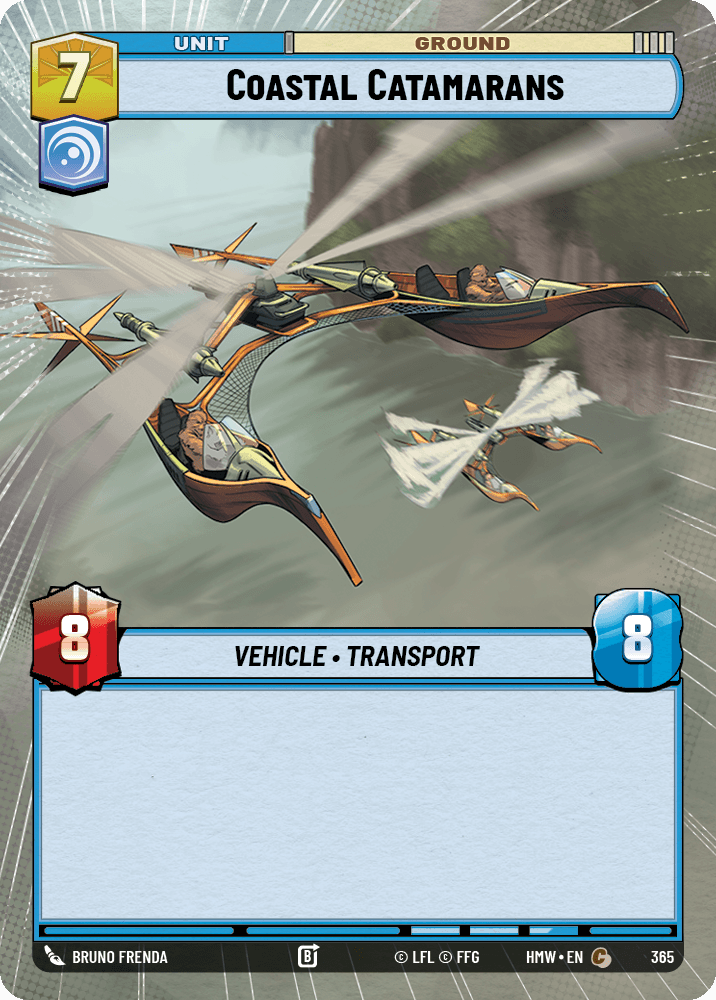 Coastal Catamarans #365/272 from Homeworlds