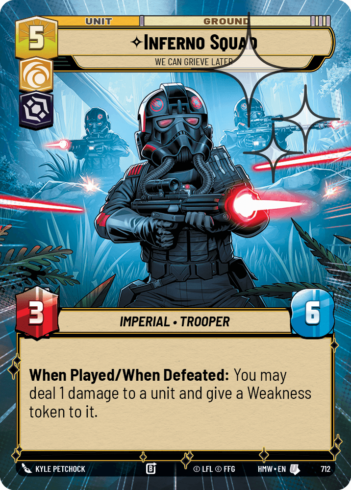 Inferno Squad — We can Grieve Later #712/272 from Homeworlds