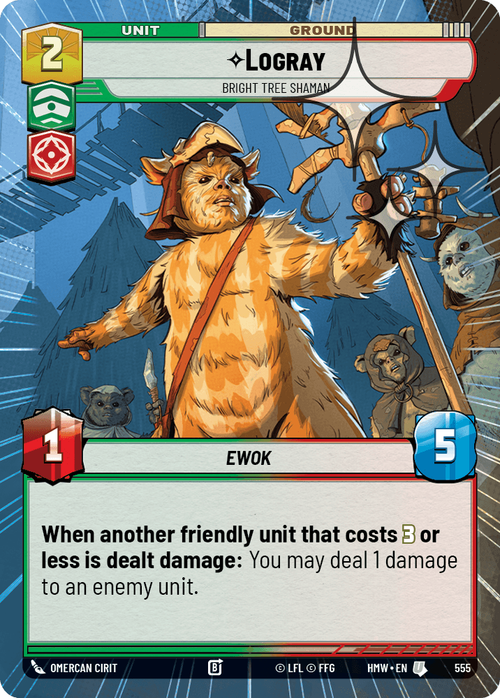 Logray — Bright Tree Shaman #555/272 from Homeworlds