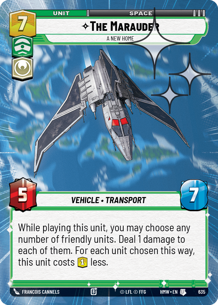 The Marauder — A New Home #635/272 from Homeworlds
