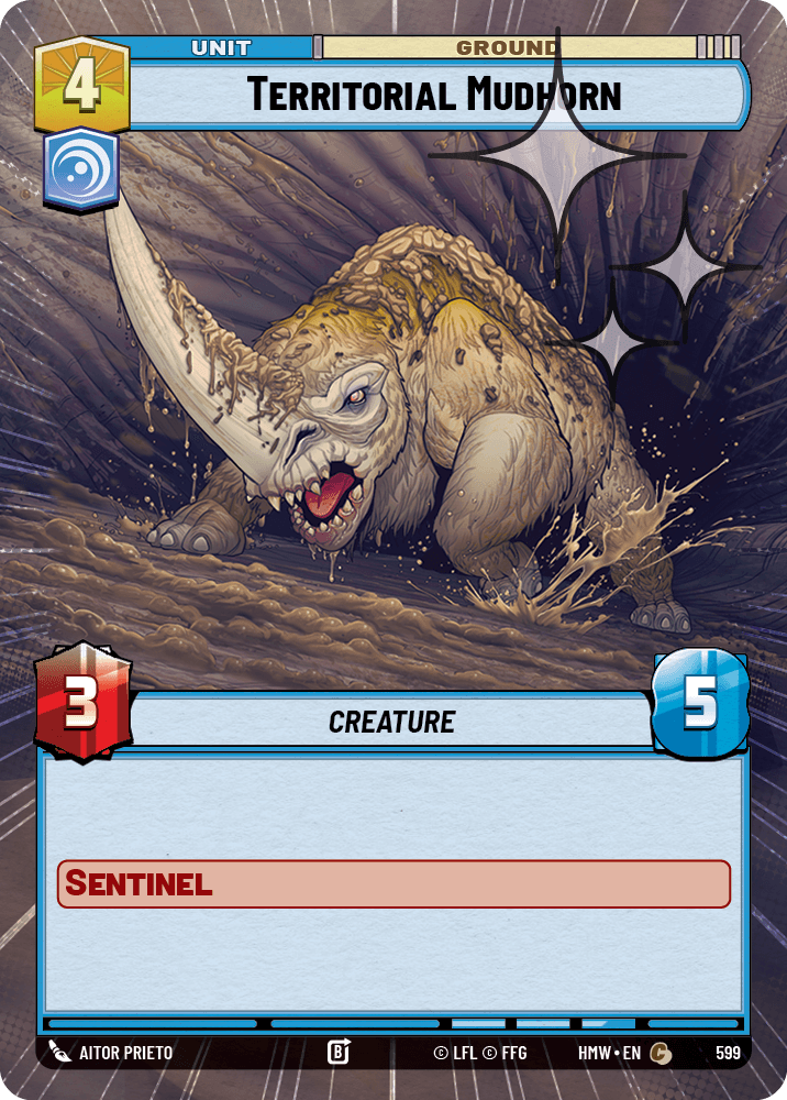 Territorial Mudhorn #599/272 from Homeworlds