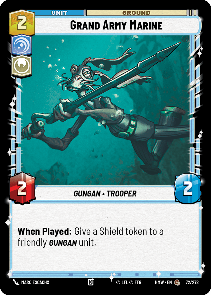 Grand Army Marine #072/272 from Homeworlds