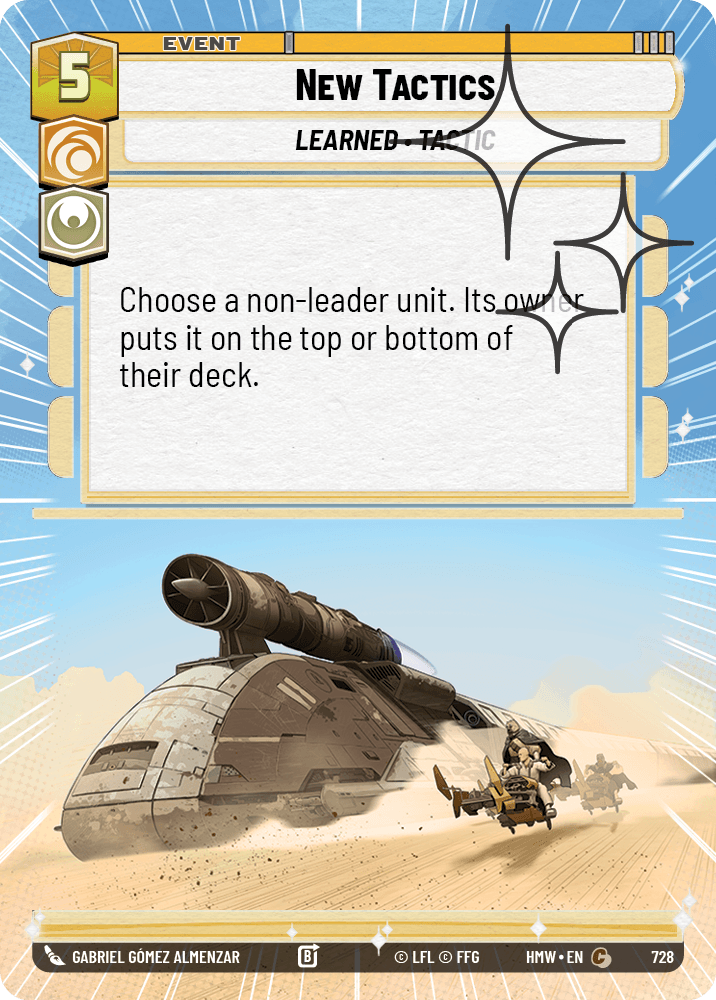 New Tactics #728/272 from Homeworlds