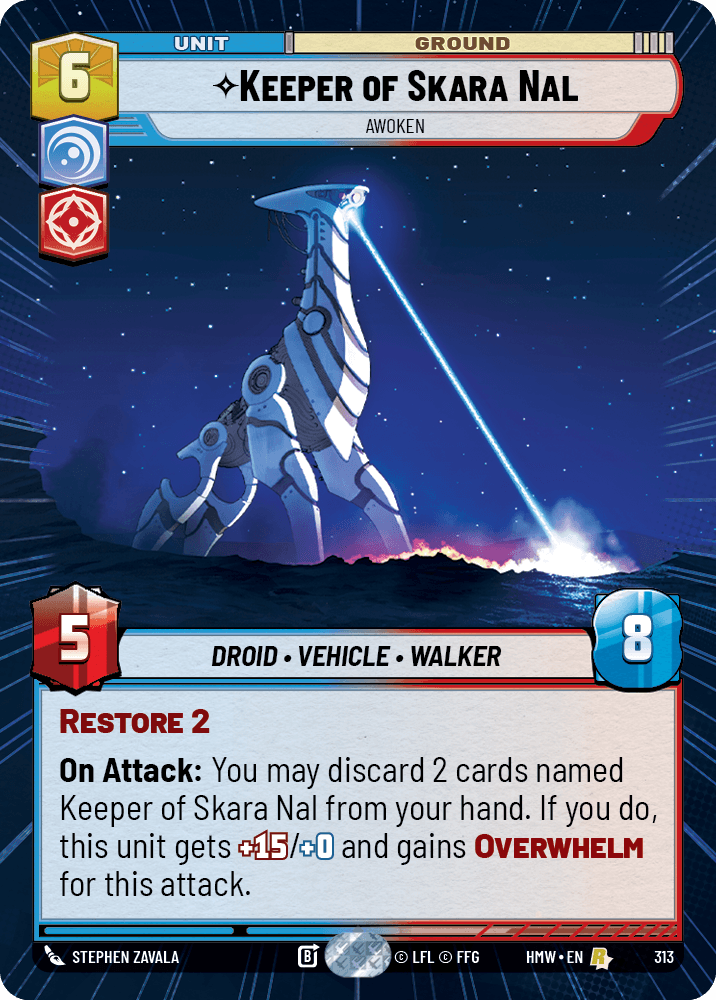 Keeper of Skara Nal — Awoken #313/272 from Homeworlds