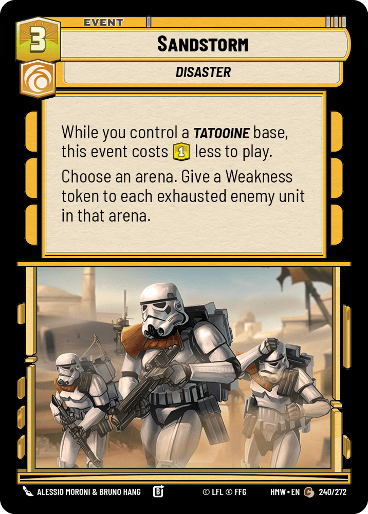 Sandstorm #240/272 from Homeworlds