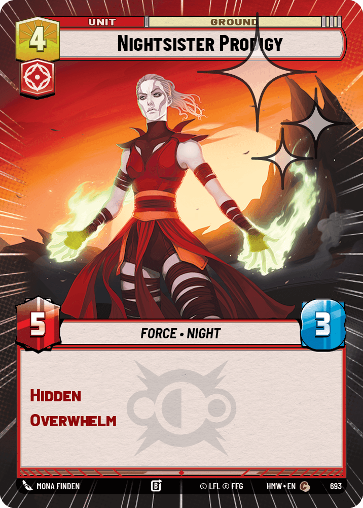 Nightsister Prodigy #693/272 from Homeworlds