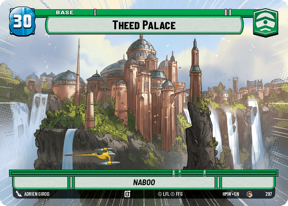 Theed Palace — Naboo #297/272 from Homeworlds