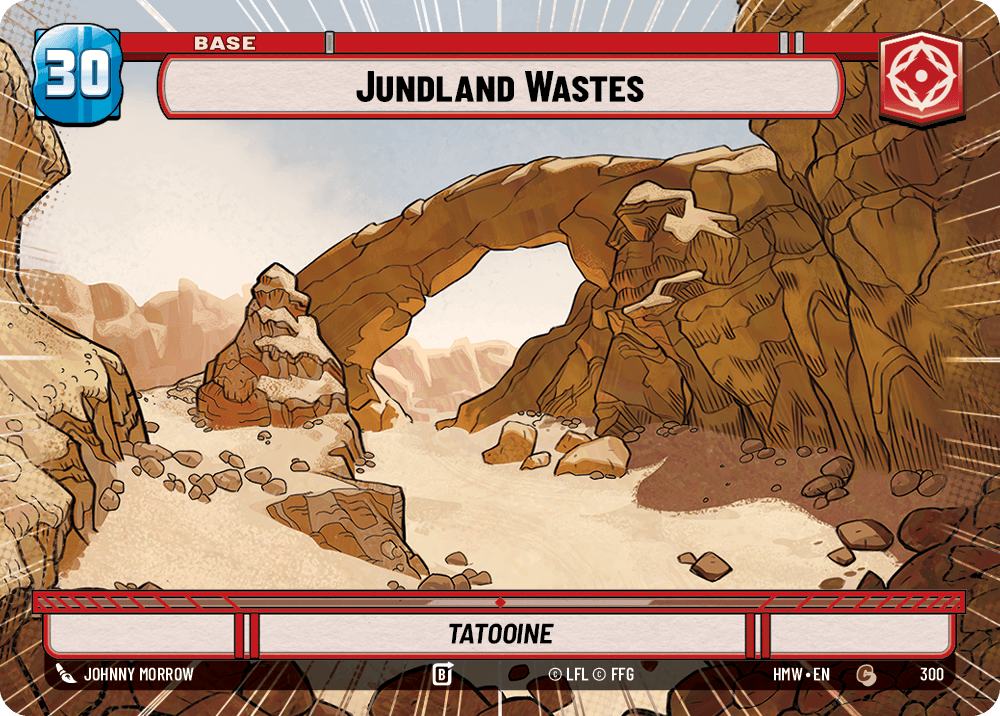 Jundland Wastes — Tatooine #300/272 from Homeworlds