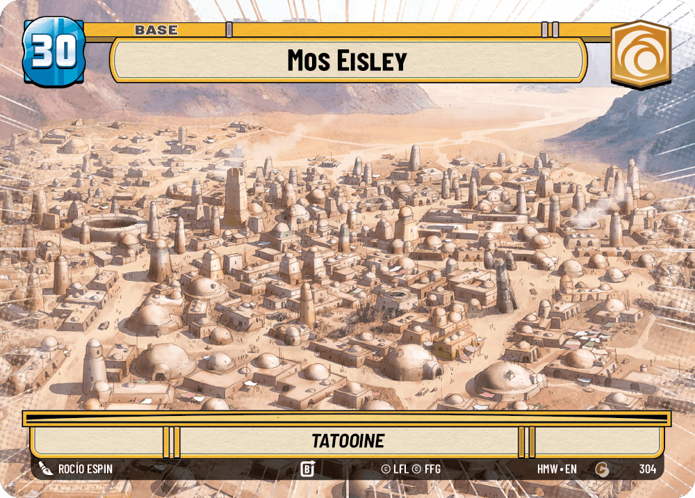 Mos Eisley — Tatooine #304/272 from Homeworlds