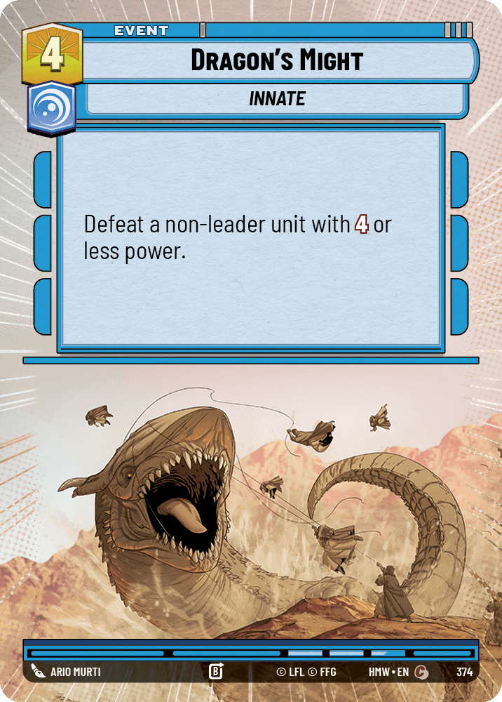 Dragon's Might #374/272 from Homeworlds
