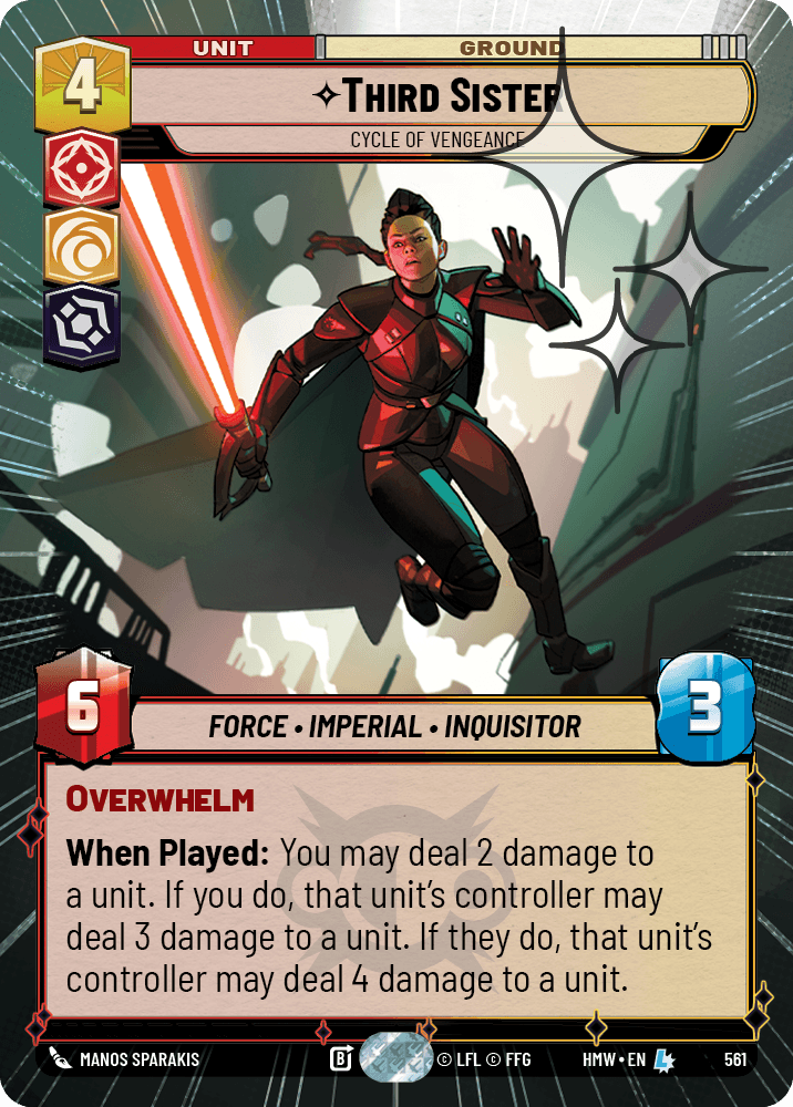 Third Sister — Cycle of Vengeance #561/272 from Homeworlds