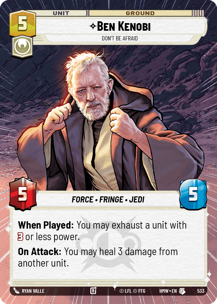 Ben Kenobi — Don't Be Afraid #533/272 from Homeworlds