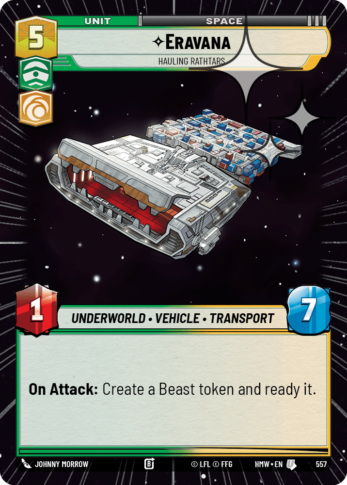 Eravana — Hauling Rathtars #557/272 from Homeworlds