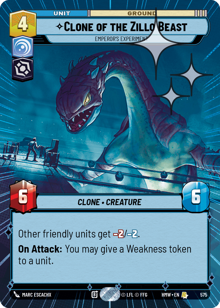 Clone of the Zillo Beast — Emperor's Experiment #575/272 from Homeworlds