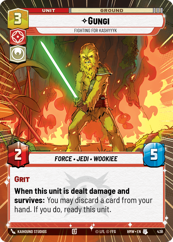 Gungi — Fighting for Kashyyyk #438/272 from Homeworlds