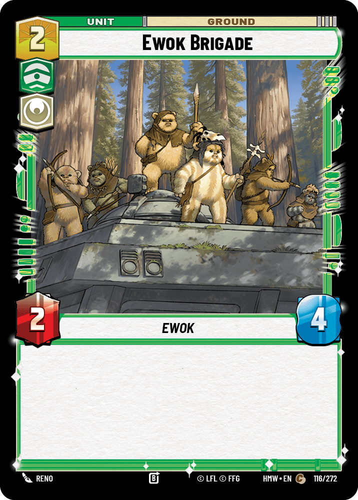 Ewok Brigade #116/272 from Homeworlds