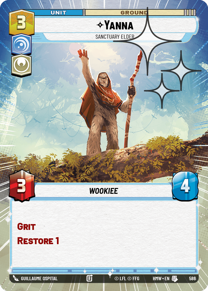Yanna — Sanctuary Elder #586/272 from Homeworlds