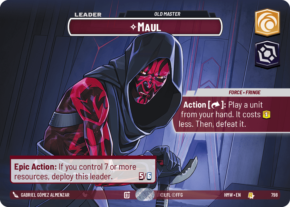Maul — Old Master #798/272 from Homeworlds
